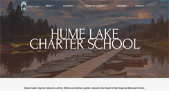 Desktop Screenshot of humelakecharter.org