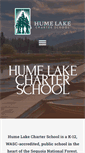 Mobile Screenshot of humelakecharter.org