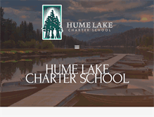 Tablet Screenshot of humelakecharter.org